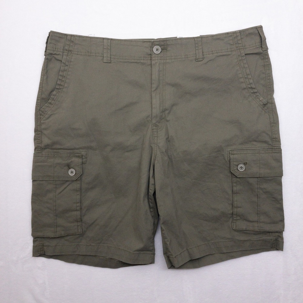 Sonoma Cargo Shorts Mens Size 42 Green The Everyday Short Dad Y2K New